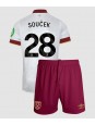 West Ham United Tomas Soucek #28 Kolmaspaita Lasten 2024-25 Lyhythihainen (+ shortsit)